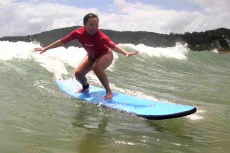 Learn to surf in Lombok